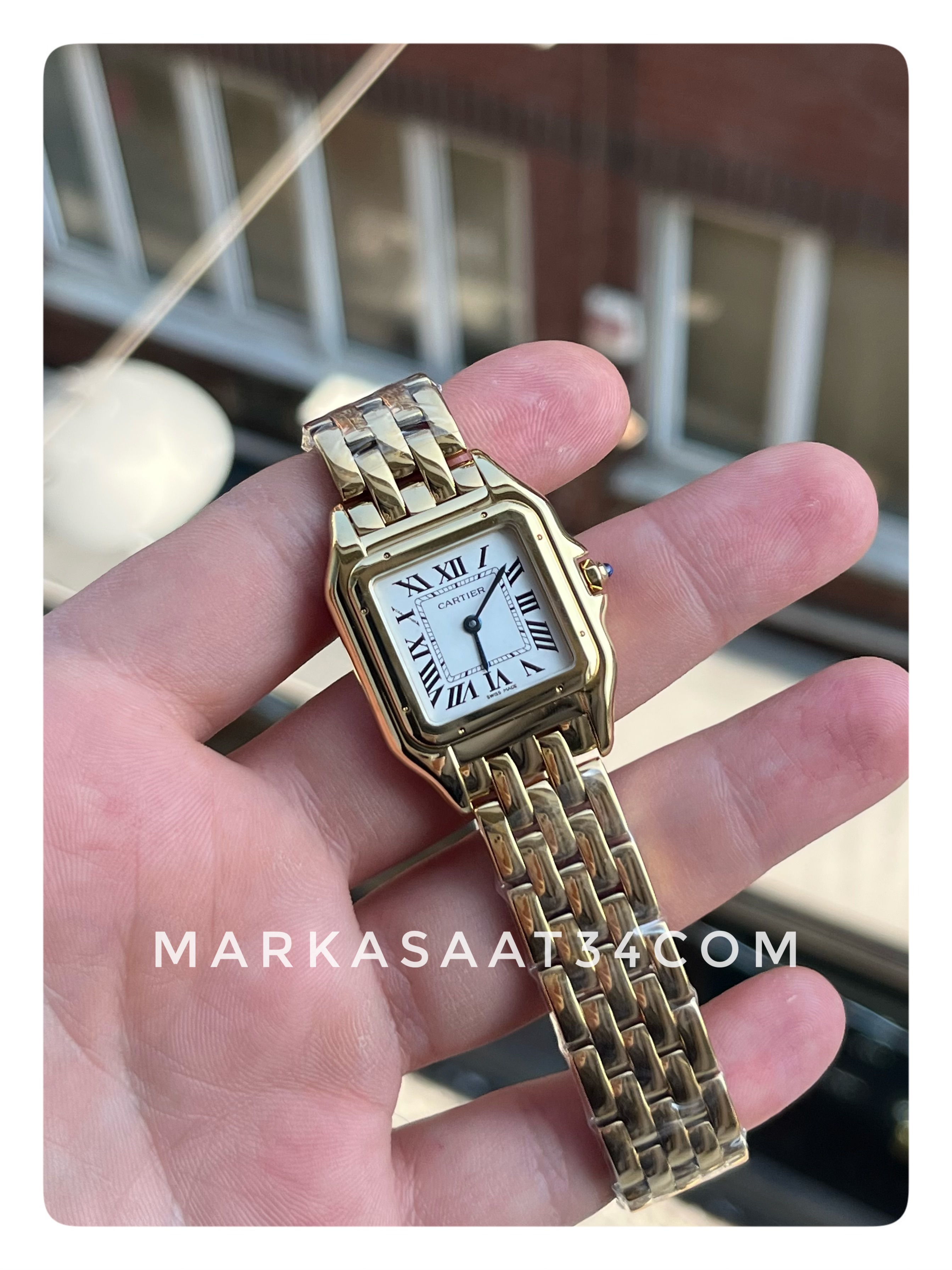 Cartier Panthere Gold 27mm Medium Superclone