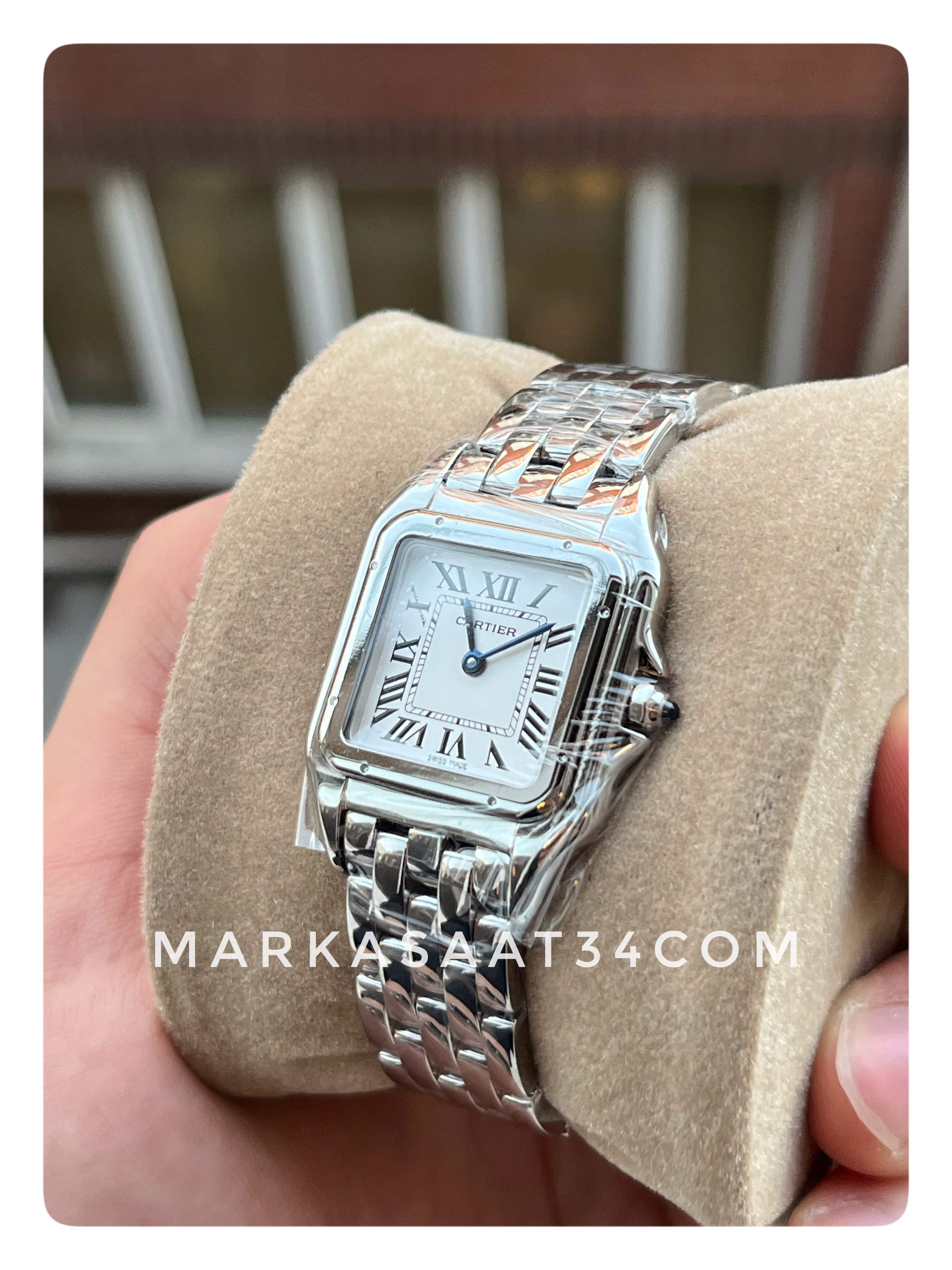Cartier Panthere Silver 27mm Medium Superclone