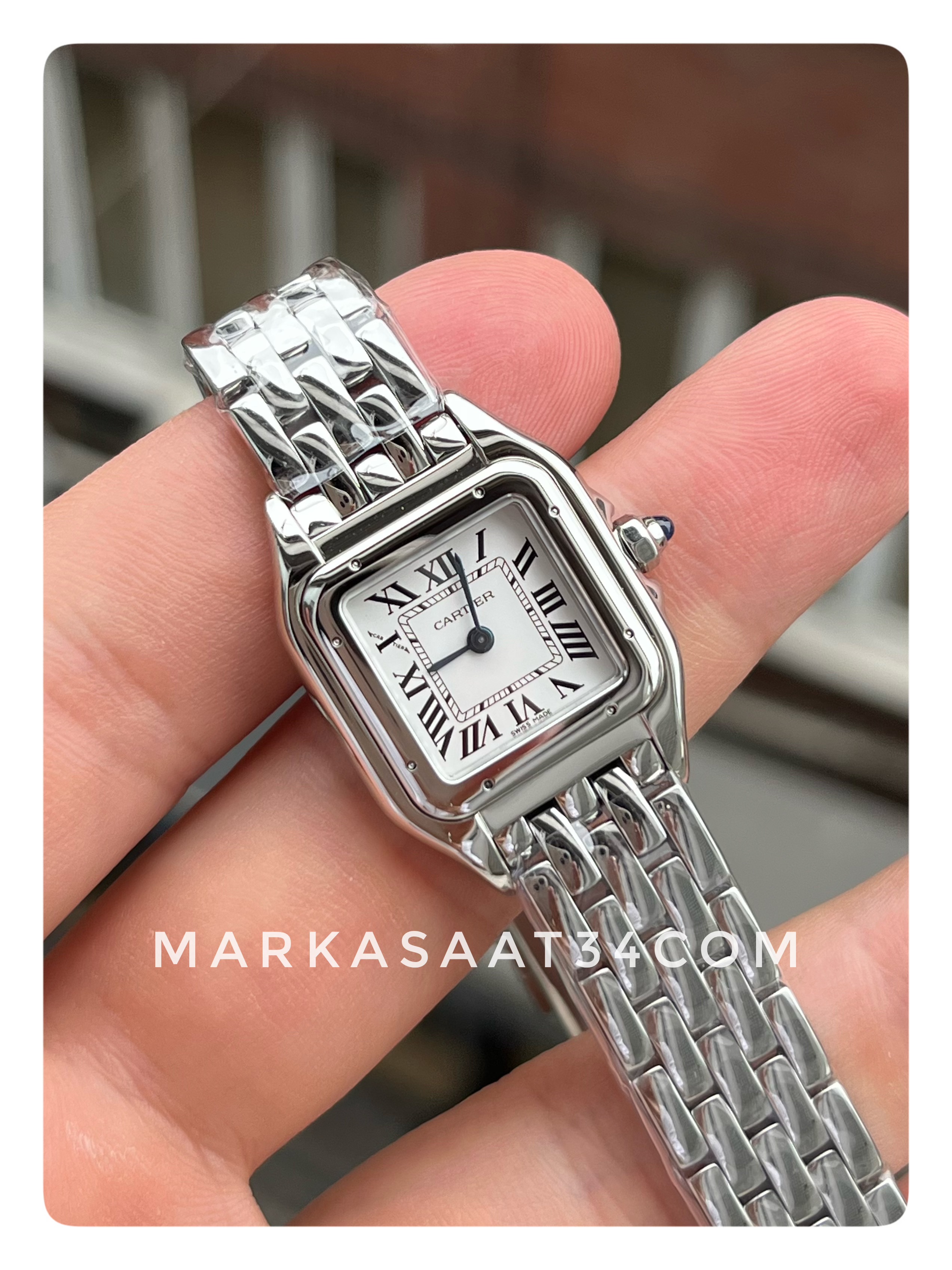 Cartier Panthere Silver 22mm Small Superclone